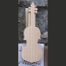 spartito per violino, clip fatta a mano in legno massiccio, regalo per violinisti